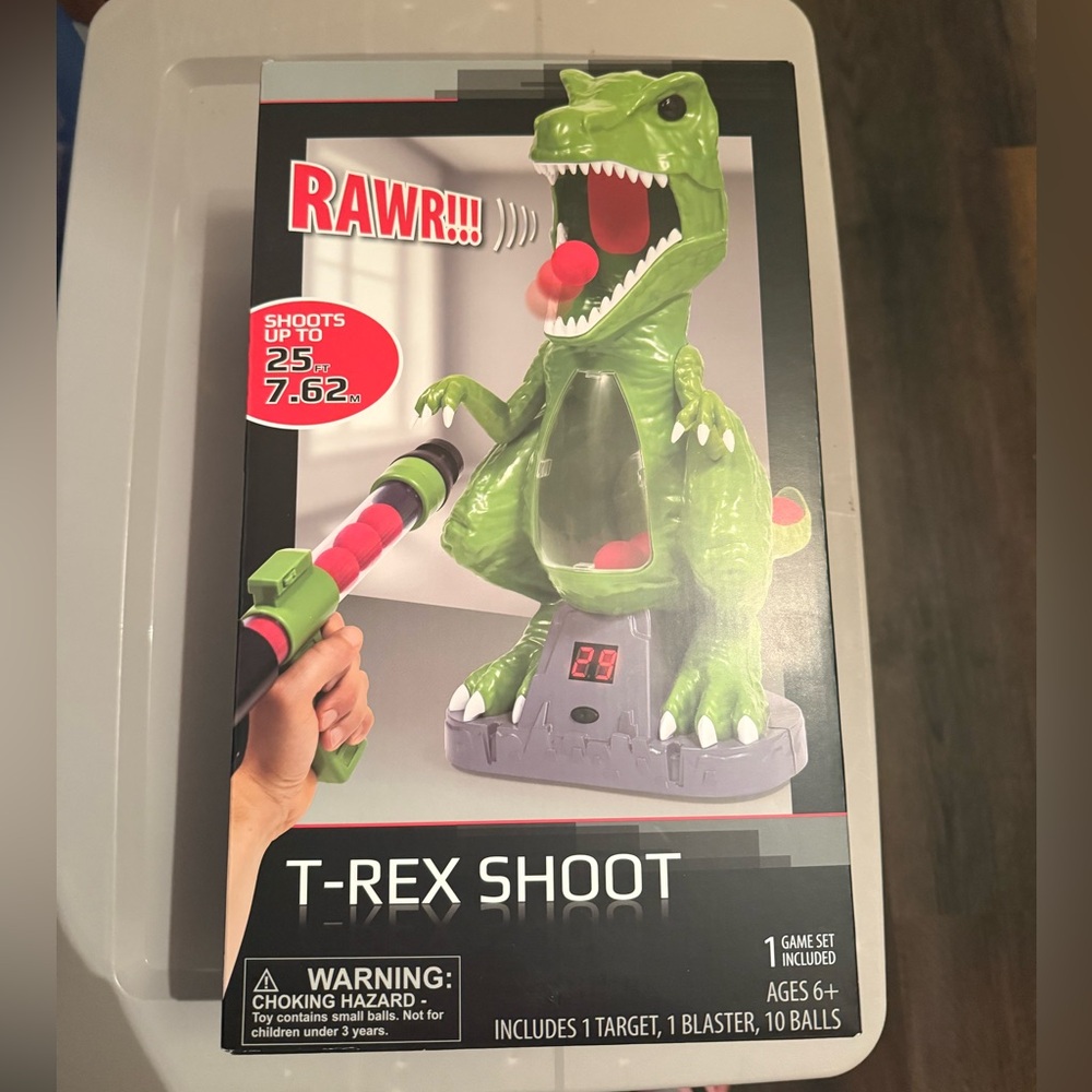 T-Rex Shoot Reptile Toy - Green